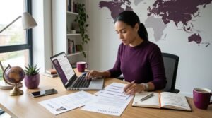 Overseas Job Scams: 12 Warning Signs to Know 3 Professional reviewing a CV for international job applications